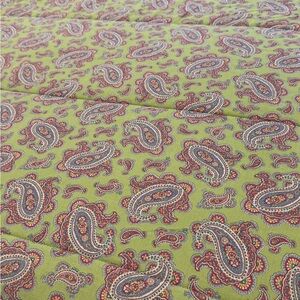 RALPH LAUREN Paisley Full / Queen Comforter 100% Cotton Reversible